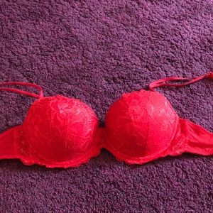 Red PINK Bra